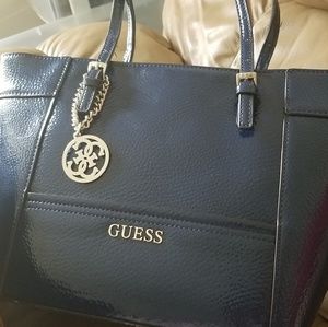 Guess purse leather